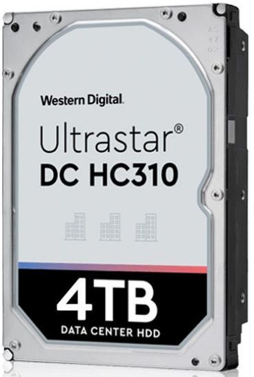 Жесткий диск WD SATA-III 4Tb 0B36040 HUS726T4TALE6L4 NAS Ultrastar DC HC310 (7200rpm) 256Mb 3.5"
