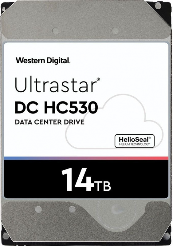 Жесткий диск WD Original SATA-III 14Tb 0F31284 WUH721414ALE6L4 Ultrastar DC HC530 (7200rpm) 512Mb 3.5"