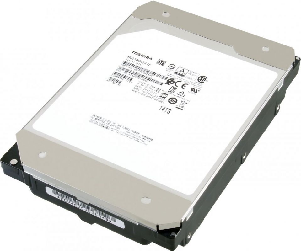 Жесткий диск Toshiba SATA-III 14Tb MG07ACA14TE Enterprise Capacity (7200rpm) 256Mb (плохая упаковка)