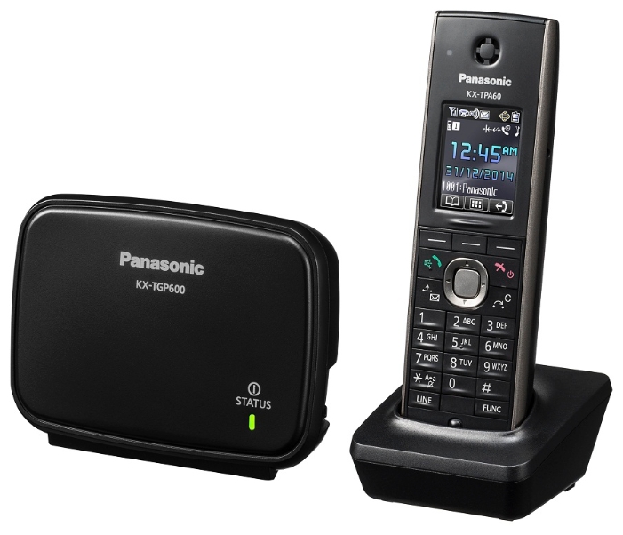 Телефон IP Panasonic KX-TGP600RUB черный