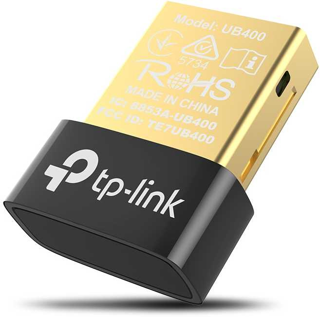 Сетевой адаптер Bluetooth TP-Link UB400 USB 2.0 (плохая упаковка)