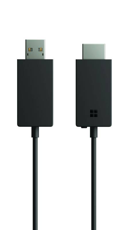 Беспроводной видеоадаптер Microsoft V2 P3Q-00022 USB A(m) HDMI (m) 0.3м черный