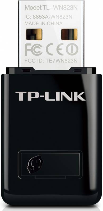 Сетевой адаптер WiFi TP-Link TL-WN823N N300 USB 2.0