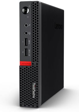 ПК Lenovo ThinkCentre M625q slim E2 9000e (1.5)/4Gb/SSD128Gb/R2/noOS/GbitEth/65W/клавиатура/мышь/черный