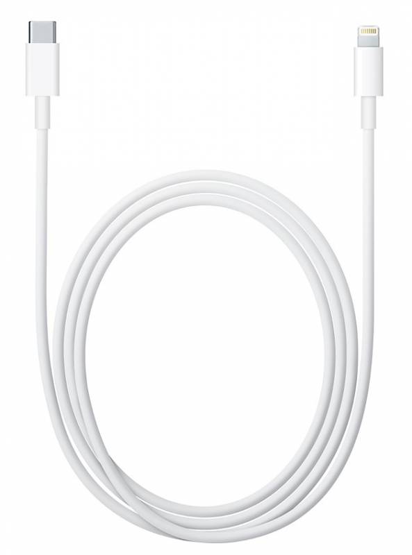 Кабель Apple MKQ42ZM/A Lightning (m) USB Type-C (m) 2м белый (плохая упаковка)