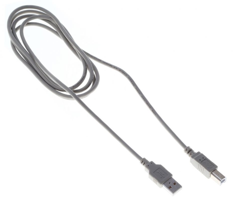 Кабель Buro BHP RET USB_BM18 USB A(m) USB B(m) 1.8м серый блистер (плохая упаковка)