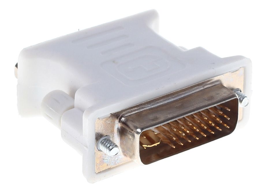 Адаптер Buro BHP RET ADA_DVI-VGA DVI-I(m) VGA (f) серый блистер (плохая упаковка)