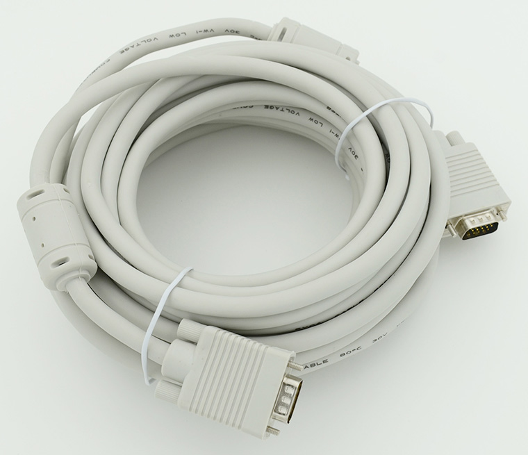 Кабель CABLE10 DB15 (m) DB15 (m) 10м феррит.кольца