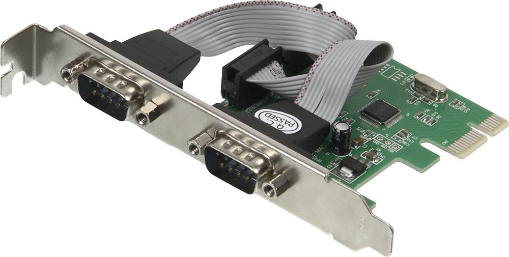 Контроллер PCI-E WCH382 2xCOM Ret (плохая упаковка)