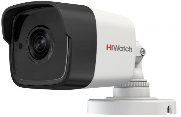 Камера видеонаблюдения аналоговая HiWatch DS-T500P(B) 3.6-3.6мм HD-TVI цветная корп.:белый (DS-T500P(B) (3.6 MM))
