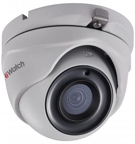 Камера видеонаблюдения Hikvision HiWatch DS-T503(B) 6-6мм HD TVI цветная корп.:белый