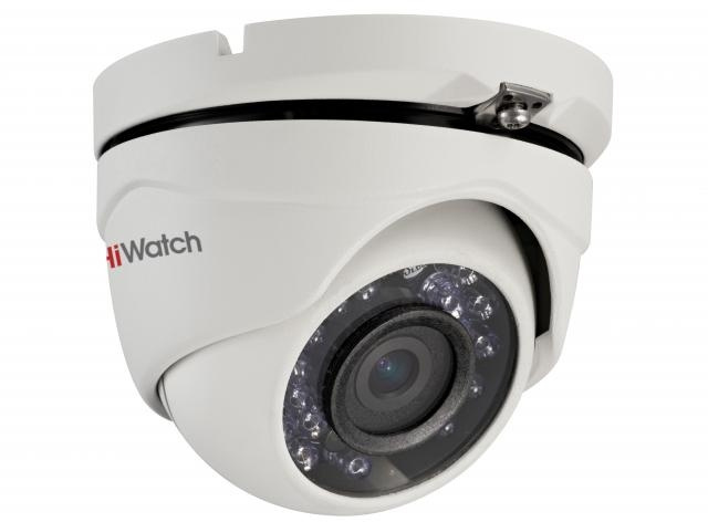 Камера видеонаблюдения Hikvision HiWatch DS-T203 3.6-3.6мм HD-TVI цветная корп.:белый
