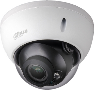 Камера видеонаблюдения аналоговая Dahua DH-HAC-HDBW1400RP-Z 2.7-12мм HD-CVI цветная корп.:белый