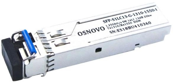 Модуль Osnovo SFP-S1LC13-G-1310-1550-I
