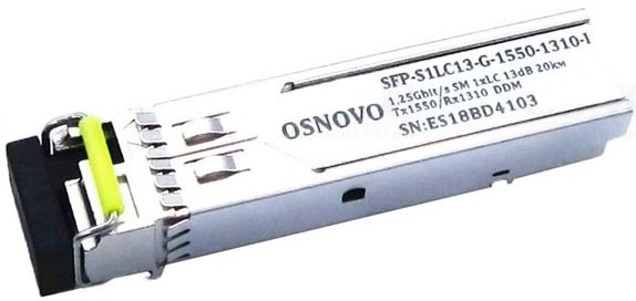 Модуль Osnovo SFP-S1LC13-G-1550-1310-I