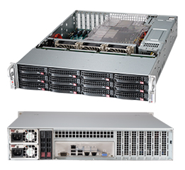 Корпус SuperMicro CSE-826BE1C-R920LPB 2U 2x920W черный