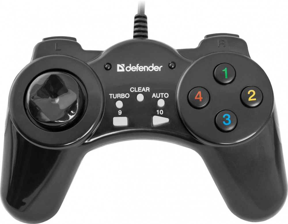 Геймпад Defender Vortex черный USB