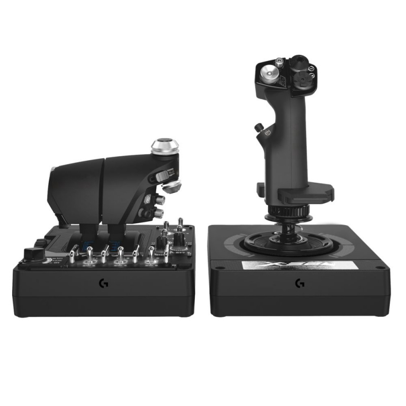 Джойстик Logitech G Saitek X56 H.O.T.A.S. черный USB