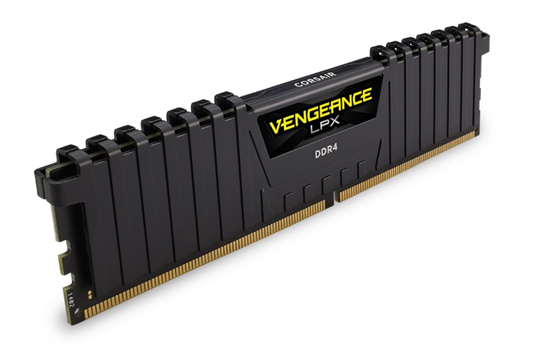 Память DDR4 16Gb 2666MHz Corsair CMK16GX4M1A2666C16 Vengeance LPX RTL PC4-21300 CL16 DIMM 288-pin 1.2В с радиатором