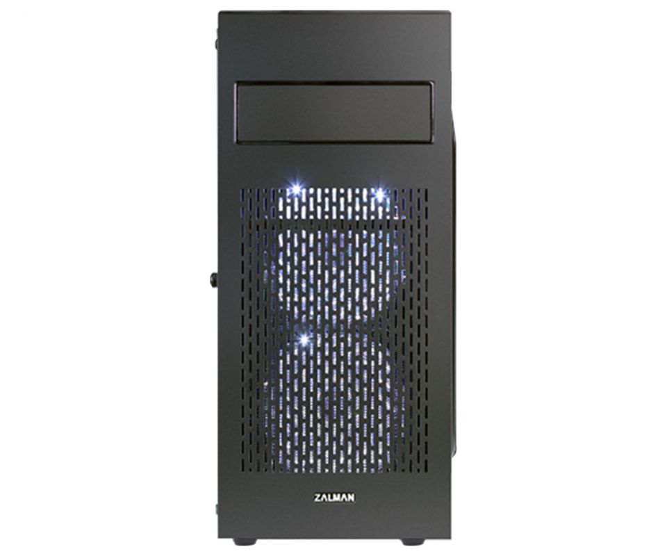 Корпус Zalman N2 черный без БП ATX 3x120mm 2xUSB2.0 1xUSB3.0 audio bott PSU (плохая упаковка)