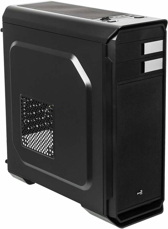 Корпус Aerocool AERO-500 черный без БП ATX 4x120mm 2xUSB2.0 1xUSB3.0 audio bott PSU