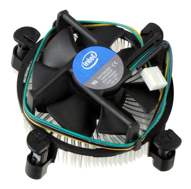 Устройство охлаждения(кулер) Intel E41759 Soc-1200/1150/1151/1155 4-pin 18-38dB Al+Cu 95W 240gr Bulk