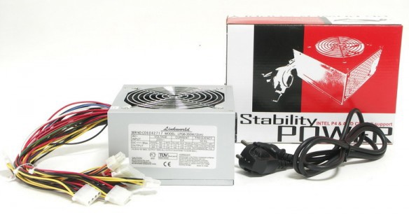 Блок питания LinkWorld ATX 600W LW6-600 (24+4pin) 120mm fan 4xSATA RTL