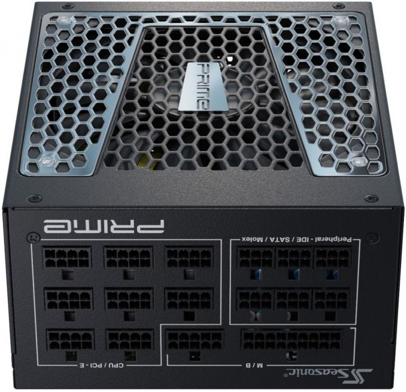 Блок питания Seasonic ATX 850W PRIME TX-850 80+ titanium (24+4+4pin) APFC 135mm fan 14xSATA Cab Manag RTL