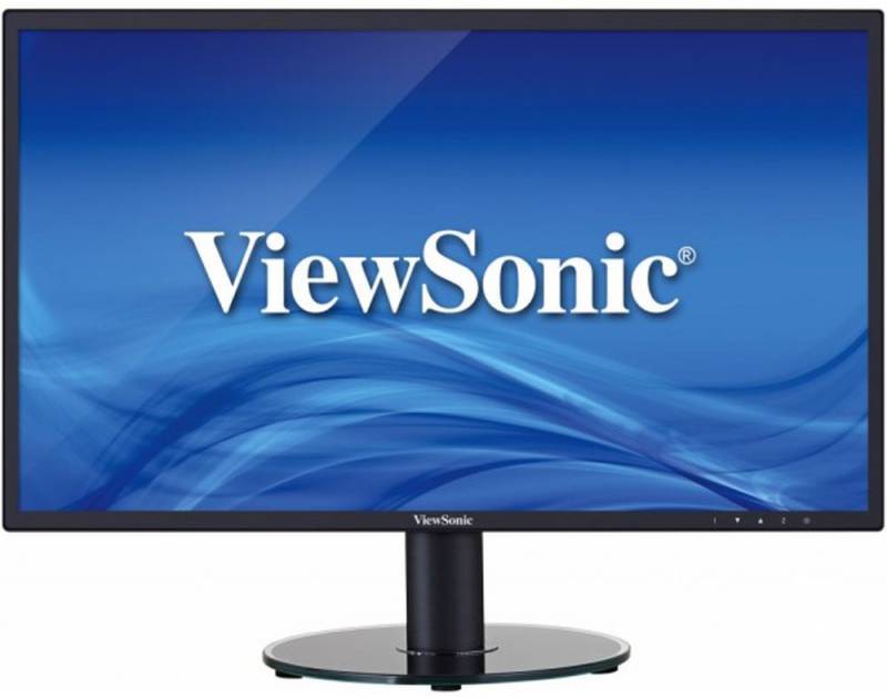 Монитор ViewSonic 23.8" VA2418SH черный IPS LED 16:9 HDMI матовая 250cd 178гр/178гр 1920x1080 D-Sub FHD 3.6кг