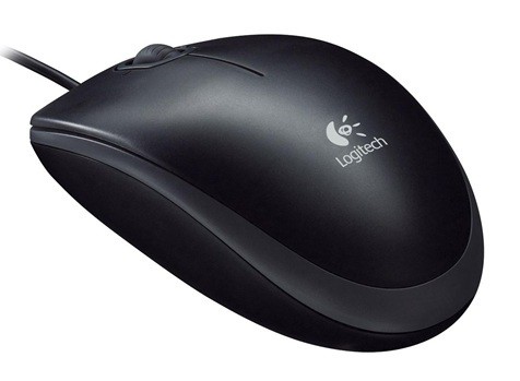Мышь Logitech B100 (910-003357) черный 800 USB (2кнопки) (плохая упаковка)