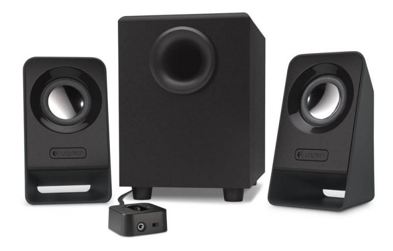 Колонки Logitech Z213 2.1 черный 7Вт