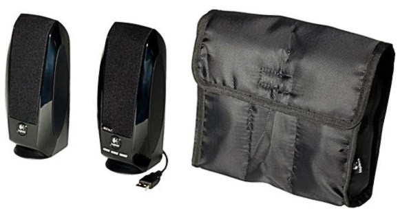 Колонки Logitech S150 2.0 черный 1.2Вт