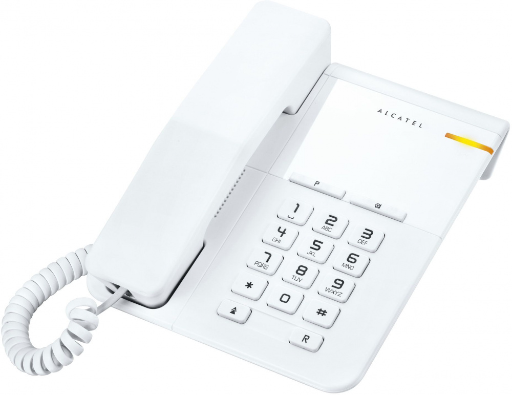 Телефон проводной Alcatel T22 белый