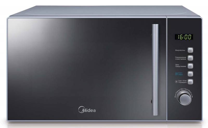 Микроволновая Печь Midea AM820CMF 20л. 800Вт серебристый
