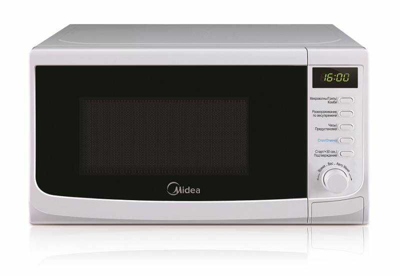 Микроволновая Печь Midea AG820CWW-W 20л. 800Вт белый