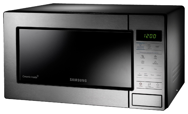 Микроволновая Печь Samsung GE83MRTS/BW 23л. 800Вт серебристый